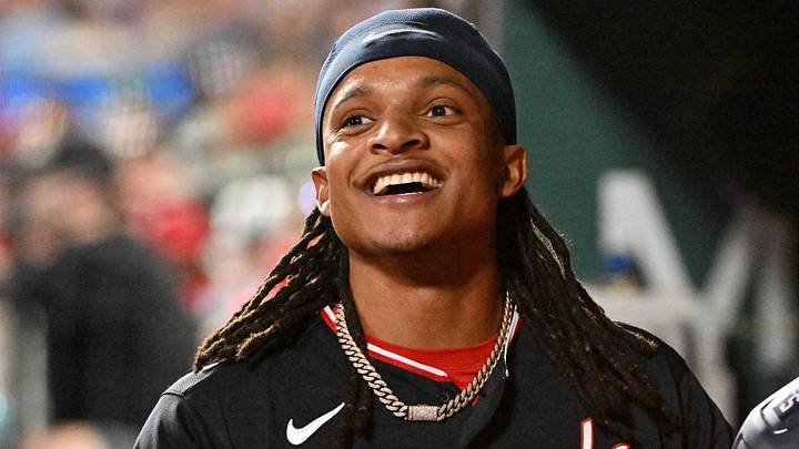 Washington Nationals shortstop CJ Abrams Washington Nationals shortstop CJ Abrams