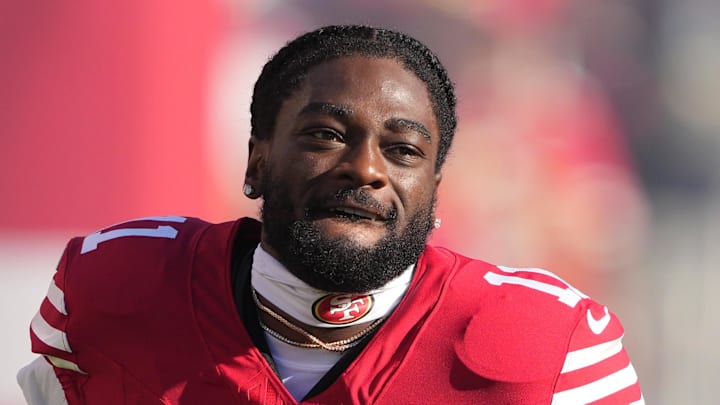 San Francisco 49ers wide receiver Brandon Aiyuk