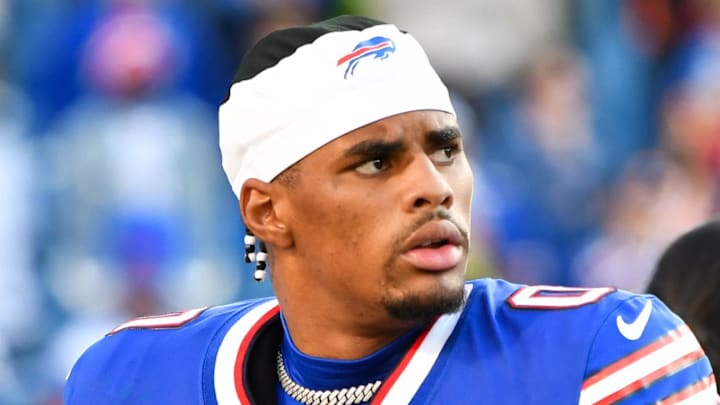 Buffalo Bills wide receiver Keon Coleman 