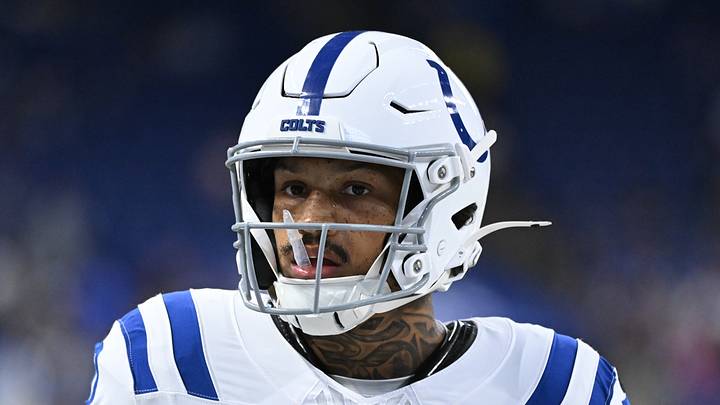 Indianapolis Colts running back Seth McGowan during warmups Indianapolis Colts running back Seth McGowan during warmups