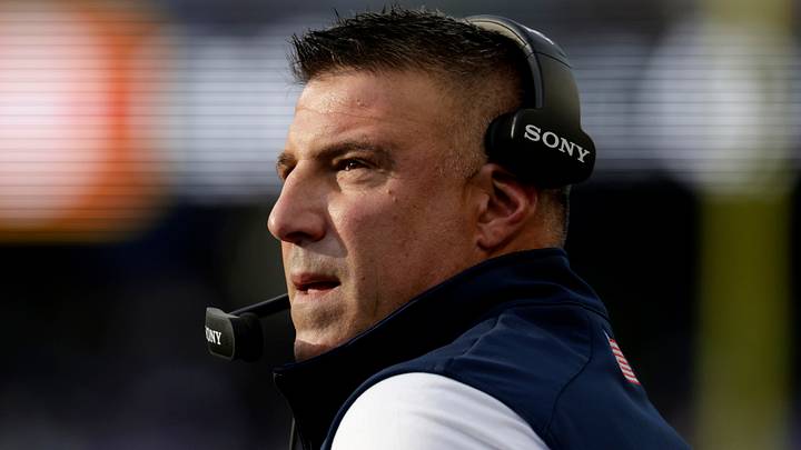 Sep 9, 2026; Seattle, Washington, USA;  New England Patriots head coach Mike Vrabel during the first quarter against the Seattle Seahawks at Lumen Field.  Mandatory Credit: Joe Nicholson-Imagn Images