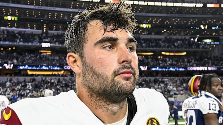 Former Washington Commanders quarterback Sam Howell 