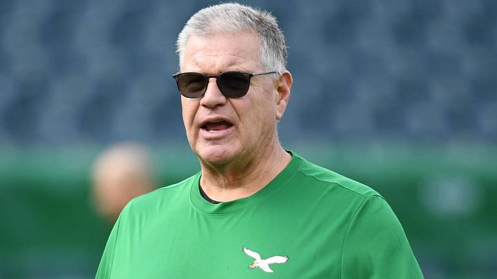 Philadelphia Eagles offensive line coach Jeff Stoutland 