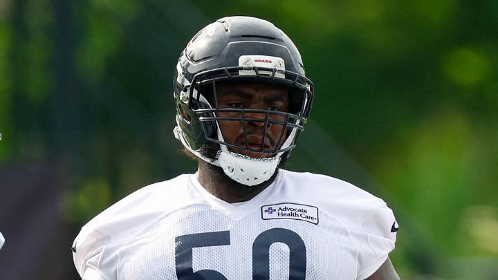 Chicago Bears defensive end Grady Jarrett Chicago Bears defensive end Grady Jarrett