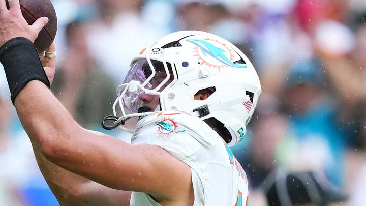 Miami Dolphins linebacker Jackson Woodard Miami Dolphins linebacker Jackson Woodard