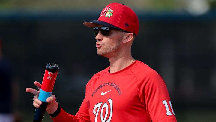 Washington Nationals manager Blake Butera