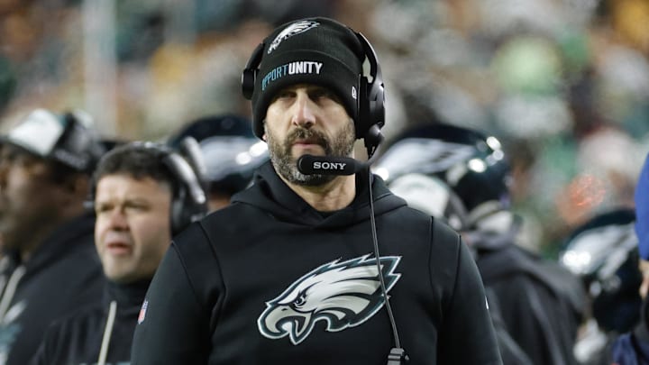 Philadelphia Eagles head coach Nick Sirianni