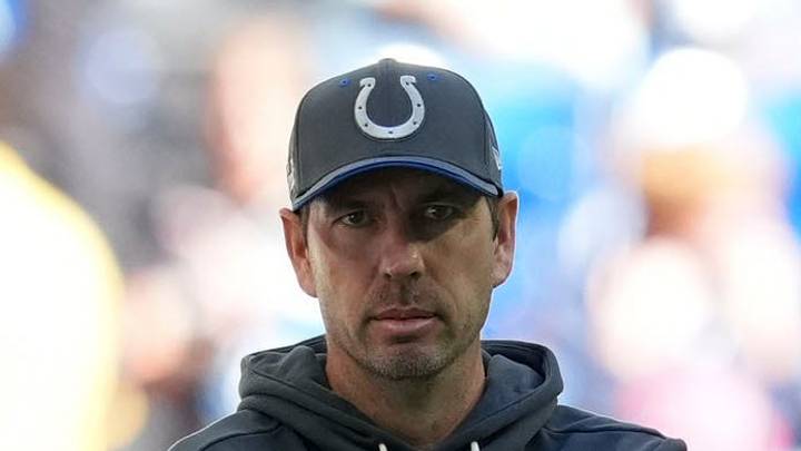 Indianapolis Colts head coach Shane Steichen watches Indianapolis Colts head coach Shane Steichen watches