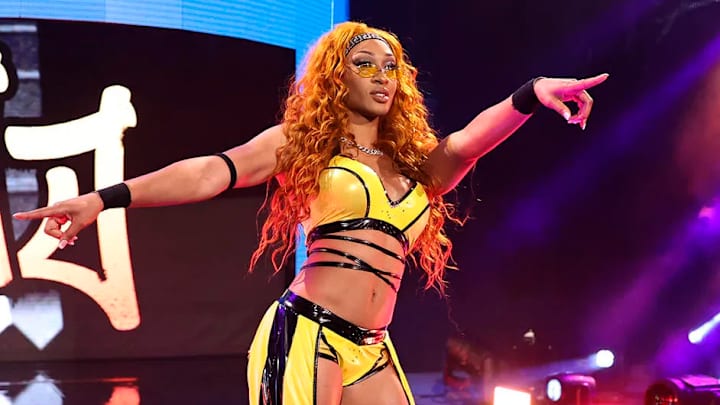 Mara Sadè, formerly known as Jakara Jackson in NXT.