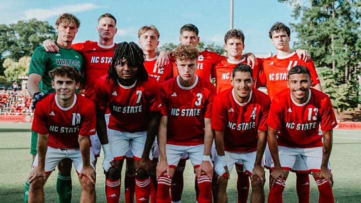 NC State men's soccer - Courtesy of NC State Athletics NC State men's soccer - Courtesy of NC State Athletics