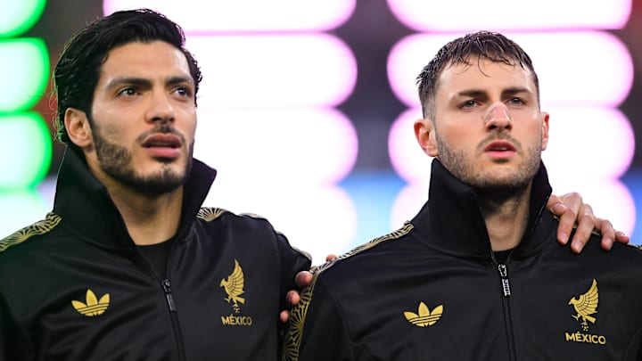 Raúl Jiménez (left) and Santiago Gimenez will lead Mexico's attack in the 2025 Gold Cup.