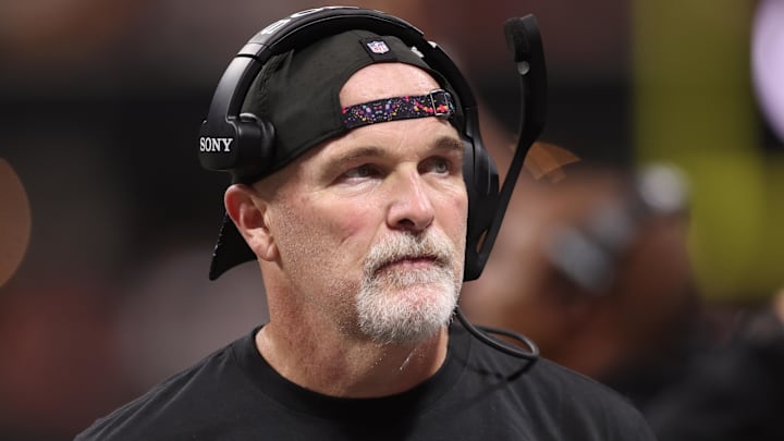 Washington Commanders head coach Dan Quinn