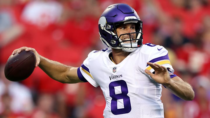 Minnesota Vikings quarterback Kirk Cousins