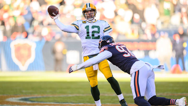 La antigua estrella de los Packers, Aaron Rodgers también se hizo indetenible para los Bears en las décadas recientes