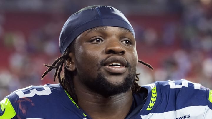 Seattle Seahawks edge rusher Boye Mafe