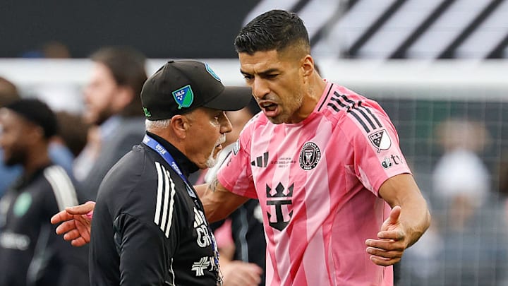 Luis Suárez was at the center of controversy following Inter Miami’s Leagues Cup defeat. Luis Suárez was at the center of controversy following Inter Miami’s Leagues Cup defeat.
