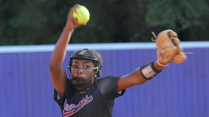 Nya Langlais is one of the most dominant high school pitchers in state of Georgia as well as an outstanding first baseman for the Brookwood softball team.
