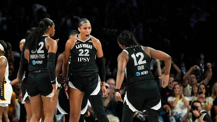 The Las Vegas Aces are favored to win the WNBA Finals. The Las Vegas Aces are favored to win the WNBA Finals.