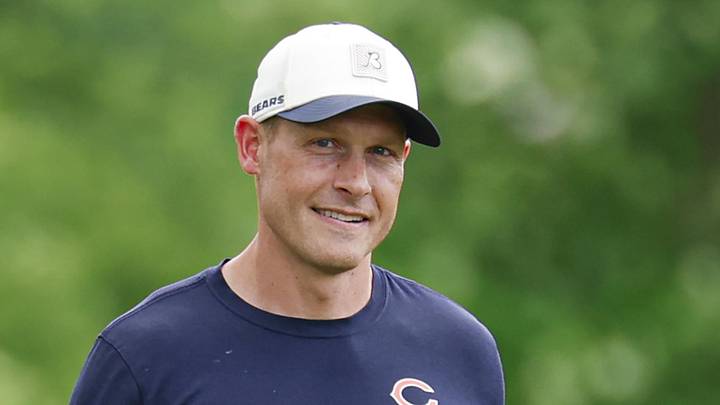 Chicago Bears head coach Ben Johnson Chicago Bears head coach Ben Johnson
