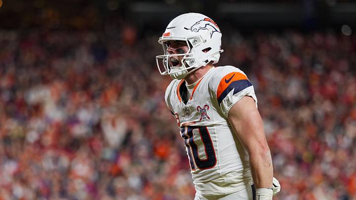 Denver Broncos quarterback Bo Nix