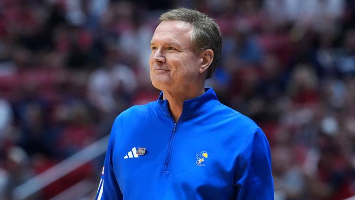 Kansas Jayhawks head coach Bill Self