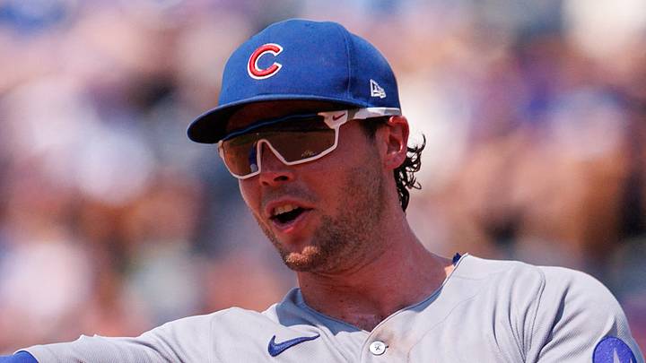 Aug 9, 2026; Kansas City, Missouri, USA; Chicago Cubs second baseman Nico Hoerner (2) throws to first base during the eighth inning against the Kansas City Royals at Kauffman Stadium. Mandatory Credit: William Purnell-Imagn Images Aug 9, 2026; Kansas City, Missouri, USA; Chicago Cubs second baseman Nico Hoerner (2) throws to first base during the eighth inning against the Kansas City Royals at Kauffman Stadium. Mandatory Credit: William Purnell-Imagn Images