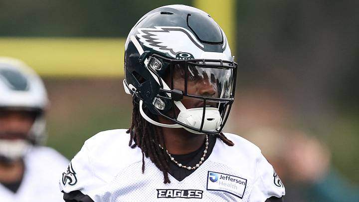 Philadelphia Eagles cornerback Riq Woolen Philadelphia Eagles cornerback Riq Woolen