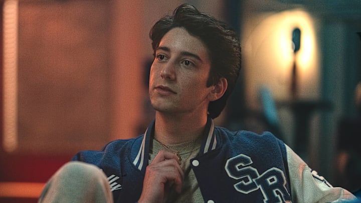 Milo Manheim as Wally Clark in School Spirits, episode 7, season 3, streaming on Paramount+, 2026. Milo Manheim as Wally Clark in School Spirits, episode 7, season 3, streaming on Paramount+, 2026.