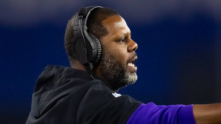 Washington Commanders defensive coordinator Daronte Jones