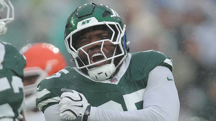 New York Jets defensive lineman Darrell Jackson Jr. New York Jets defensive lineman Darrell Jackson Jr.