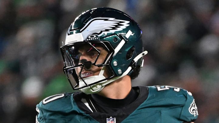 Philadelphia Eagles linebacker Jaelan Phillips Philadelphia Eagles linebacker Jaelan Phillips