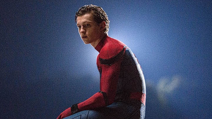Tom Holland stars as Spider-Man in Columbia Pictures' SPIDER-MAN™: HOMECOMING.