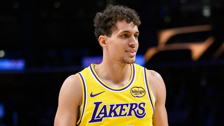 Los Angeles Lakers guard Chris Manon