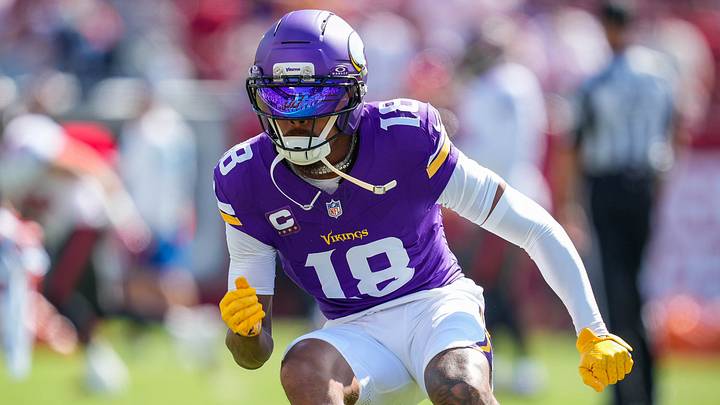 Minnesota Vikings wide receiver Justin Jefferson Minnesota Vikings wide receiver Justin Jefferson