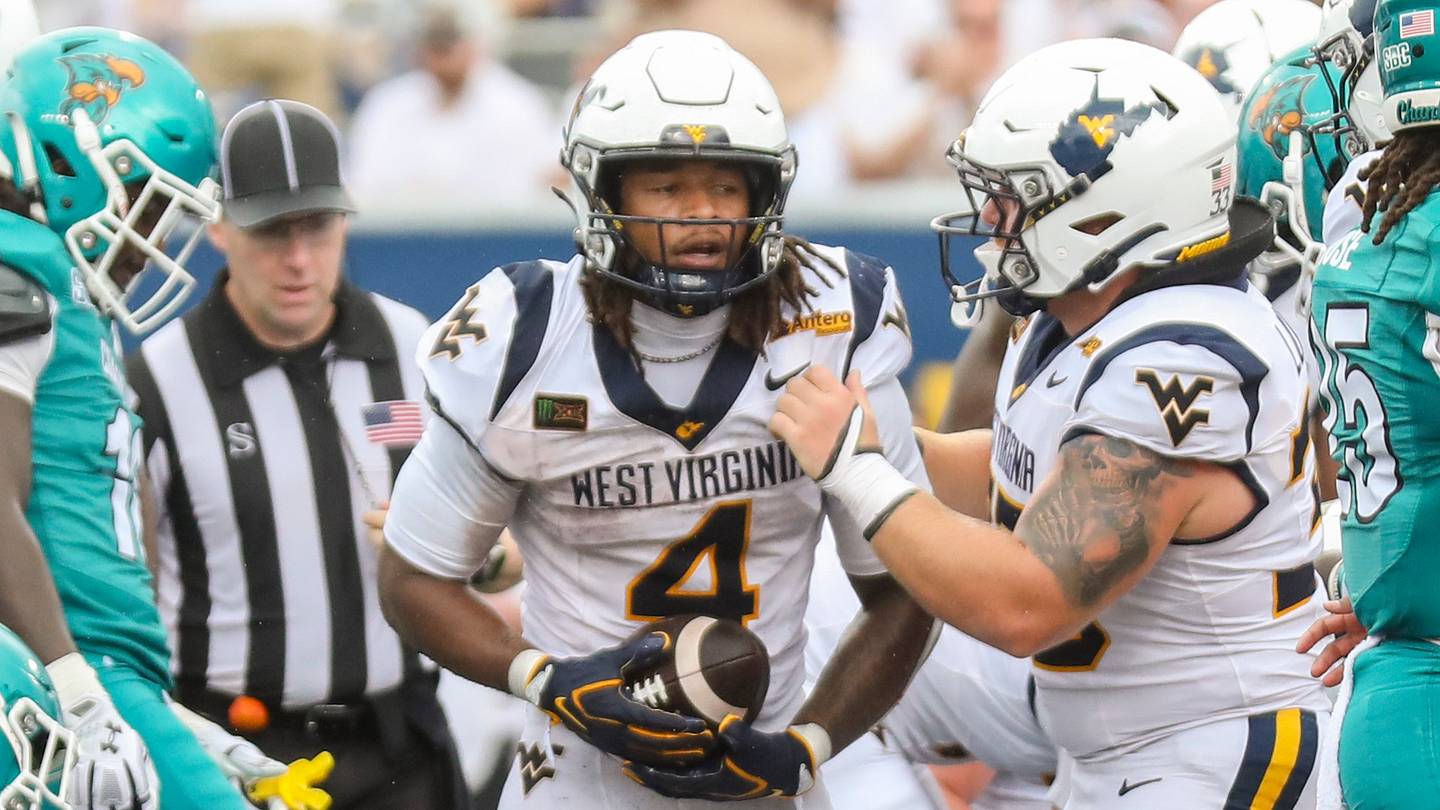 Cam Cook turns heads with his explosive WVU football debut against Coastal Carolina