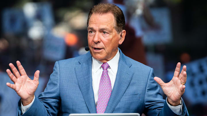Former Alabama Crimson Tide coach Nick Saban saw his share of improbable games at Auburn's Jordan-Hare Stadium.