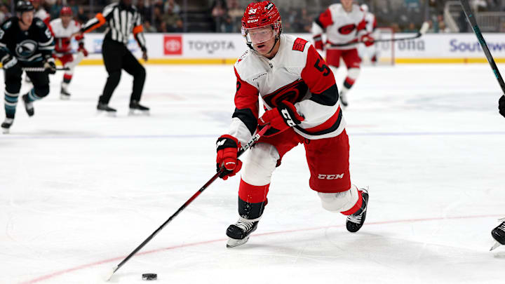 With Jackson Blake's financial future locked up, will he live up or fall short of the expectations that the Carolina Hurricanes are attempting to gain from a potentially promising forward? With Jackson Blake's financial future locked up, will he live up or fall short of the expectations that the Carolina Hurricanes are attempting to gain from a potentially promising forward?
