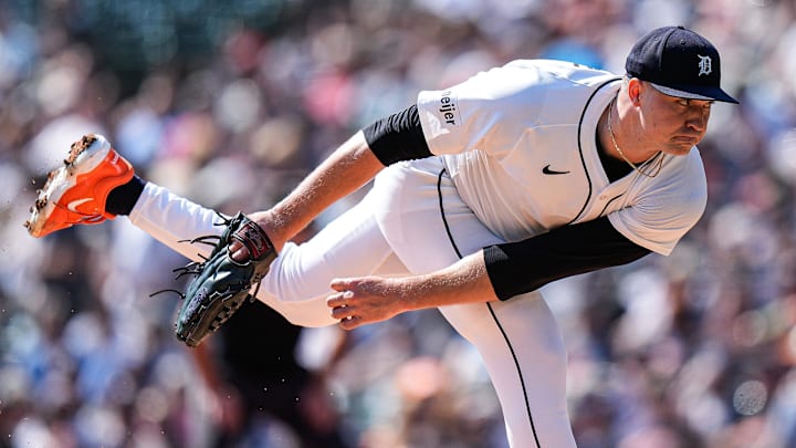Detroit Tigers pitcher Tarik Skubal.