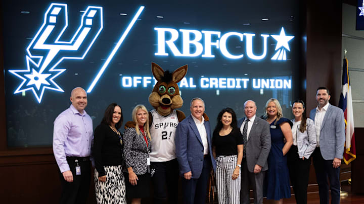 The San Antonio Spurs announced RBFCU as their official credit union partner Wednesday morning. The San Antonio Spurs announced RBFCU as their official credit union partner Wednesday morning.
