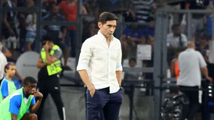 Marcelino, le nouveau coach de l'OM face au Bayer Leverkusen