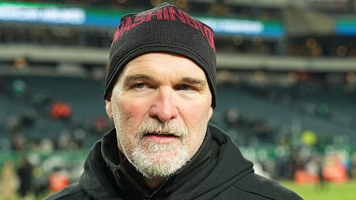 Washington Commanders head coach Dan Quinn