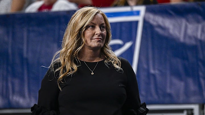 Oklahoma coach K.J. Kindler Oklahoma coach K.J. Kindler