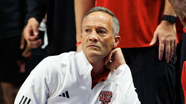 Oct 23, 2026; Lexington, KY, USA; Texas Tech Red Raiders head coach Grant McCasland watches the action during the first half against the Kentucky Wildcats at Rupp Arena Central Bank Center. Mandatory Credit: Jordan Prather-Imagn Images Oct 23, 2026; Lexington, KY, USA; Texas Tech Red Raiders head coach Grant McCasland watches the action during the first half against the Kentucky Wildcats at Rupp Arena Central Bank Center. Mandatory Credit: Jordan Prather-Imagn Images