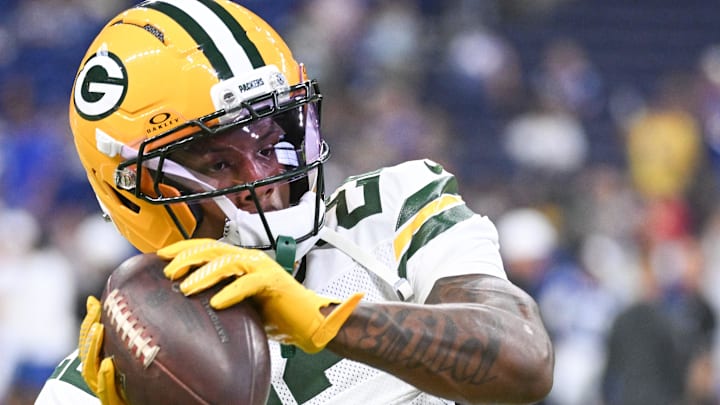 Green Bay Packers wide receiver Matthew Golden was active but didn't play against the Colts, a sure sign of his place in the lineup. Green Bay Packers wide receiver Matthew Golden was active but didn't play against the Colts, a sure sign of his place in the lineup.