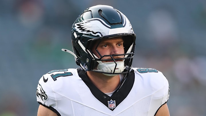 Philadelphia Eagles tight end Grant Calcaterra
