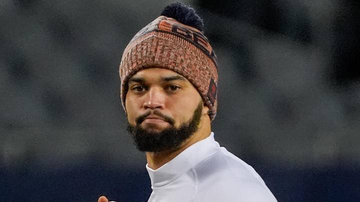 Chicago Bears quarterback Caleb Williams