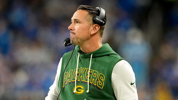Green Bay Packers head coach Matt LaFleur