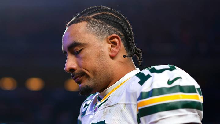 Green Bay Packers quarterback Jordan Love