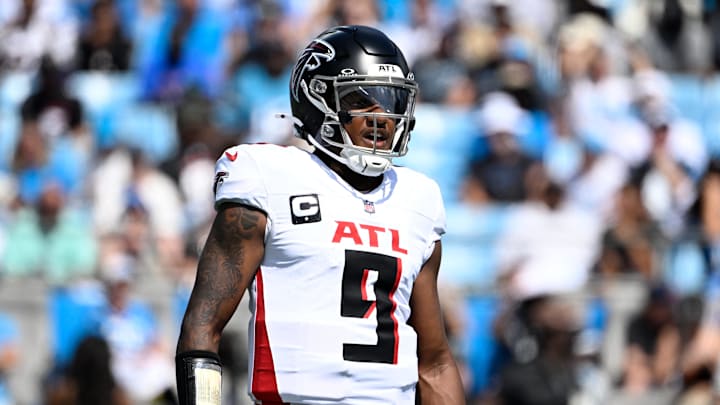 Atlanta Falcons quarterback Michael Penix Jr. suffered the worst game of his young career in a blowout loss to the Panthers. Atlanta Falcons quarterback Michael Penix Jr. suffered the worst game of his young career in a blowout loss to the Panthers.