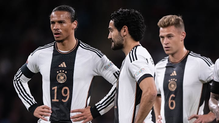 Leroy Sane, Ilkay Gündogan und Joshua Kimmich